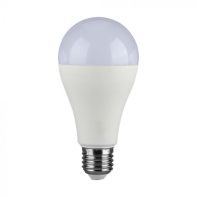 V-TAC VT-2015 LED bulb 15W E27 light 4000k 100lm/W thermoplastic shape A65 sku 214454