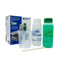 DUOGELRTV200 Two-Component Silicone Insulating Gel for Electrical Joints 500 g + 500 g Re-enterable Contact