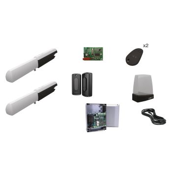 CAME U7090 2-leaf gate automation kit 230V up to 3m per leaf A3000 with control unit and accessories
