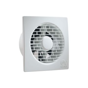 Vortice MF 100/4 LL wall mounted helical extractor fan Ø100 mm 85 m³/h IPX4 - 11131