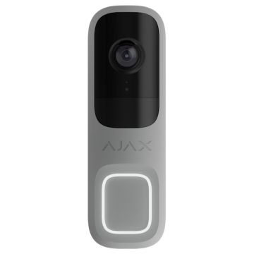 AJAX Systems Smart DoorBell AI PIR HDR WiFi Video Intercom Gray 66393.125.GR1