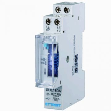 ETTROIT Mechanical Timer DIN 16A 24-hour timer 250V SUL180A lights, stairs
