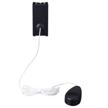 ETTROIT VA1101 Push Button with Cord 10A Black – Venus Series Compatible with Vimar Arké