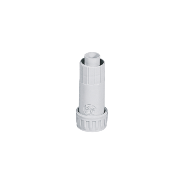 FAEG Straight connector tube-sheath different diameter: Sheath 25mm / Tube 32mm IP65