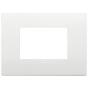VIMAR ARKE19653.74 Classic 3-place 3M plate, white colour