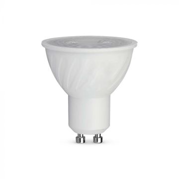V-TAC LED spotlight bulb GU10 6W 38° with transparent cover 3000K light - 211891