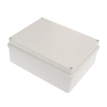 FAEG square junction box smooth walls and lid with screw IP56 100x100x50 - 13504