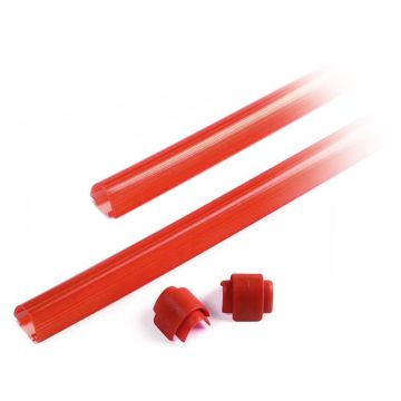 NICE XBA13 rubber bumper kit for road barrier (9 meter set)
