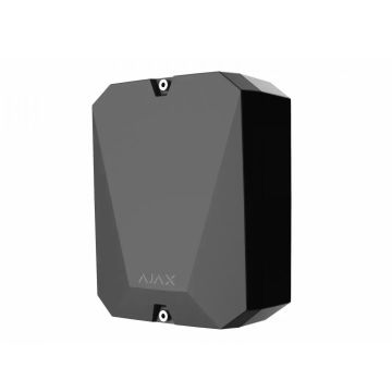AJAX 38201.62.BL1 MultiTransmitter Jeweller Black Wireless Module for 18 Third-Party Wired Sensors 38201