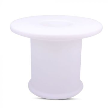 V-TAC VT-7812 multicolor RGB LED coffee table rechargeable battery and remote control IP54 - sku 40251