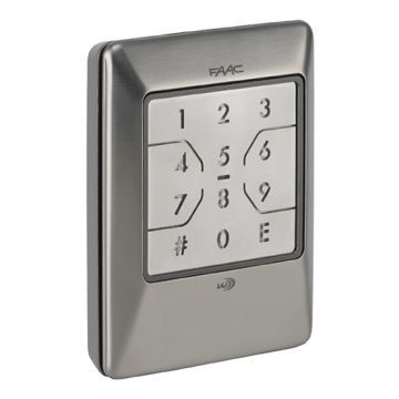 FAAC 404037 keypad selector Radio Key Pad 433Mhz XKP W combination radio transmitter