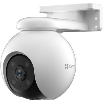 EZVIZ CS-H8 3MP 2K – Wi-Fi Pan-Tilt Motorized IP Camera, Color Night Vision, AI Smart Tracking