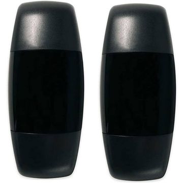 Pair of wall-mounted infrared photocells with rotation up to 180° IP44 CARDIN VEDO180 - NEUTRAL VERSION
