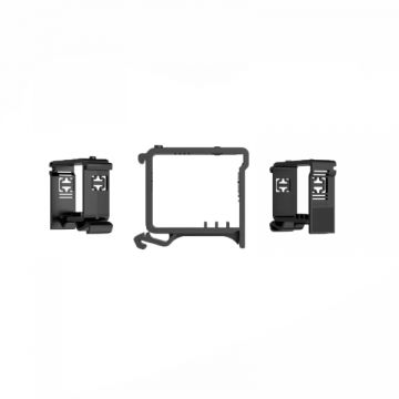 Ajax DIN Holder 51170.132.BL DIN Rail Support for Relay and WallSwitch Black
