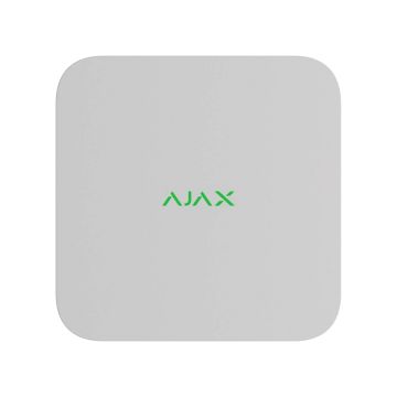 Ajax 16-channel 4K UHD IP NVR (Backup up to 16 TB), ONVIF/RTSP compatible, with JetSparrow technology and SmartBracket 70934.122.WH