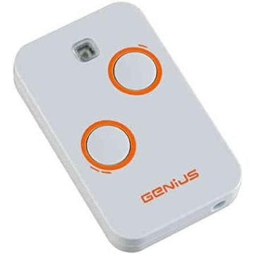 GENIUS KILO TX2 JLC 6100330 Original Rolling Code Remote Control 2 Channels 433.92 MHz for FAAC Genius Automations