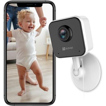 EZVIZ H1c Full HD 1080p Indoor Wi-Fi Camera with Two-Way Audio, 10m Night Vision, Baby Monitor