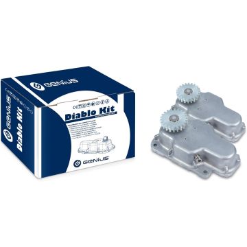 GENIUS DIABLO underground swing automation kit 2.5m/leaf 250kg 433Mhz 5170206