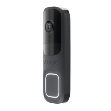 AJAX Doorbell Smart Video Intercom with AI PIR and HDR Camera Graphite – SKU 66392.125.GP1