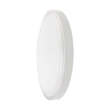 V-TAC VT-8624S LED ceiling light 24W integrated microwave motion sensor and remote control IP44 round white 360° 6500K - sku 76641
