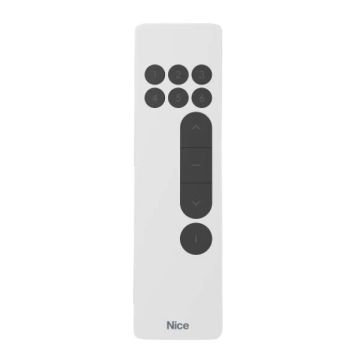NICE DOMI&#39; portable 6-channel two-way remote control DOMIP6 transmitter, white color