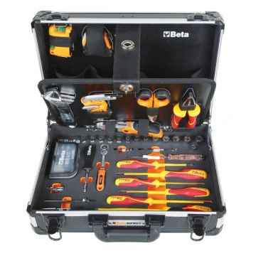 Beta 2054BM-74 tool case for electricians - DIY maintenance case74 pieces