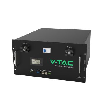 V-TAC LV 48V 200Ah 100A 9.6 kWh Lithium Rack Storage Battery CEI-021 SKU 11523