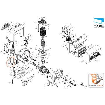 Capacitor µF 22 with cables And TANG- 119RIR280