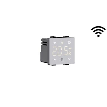 ETTROIT Smart Wifi Chronothermostat Built-in Boiler Thermostat Digital Touchscreen TUYA WHITE LNWF4102