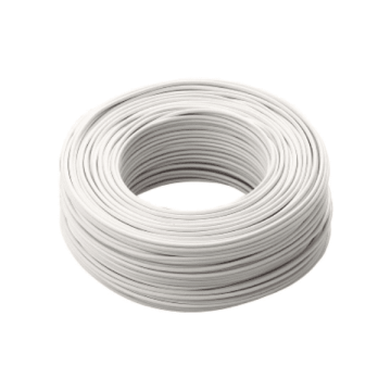 Unipolar electrical cable CPR FS17 450/750 1X2,5mm² white - hank 100m