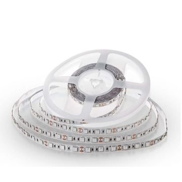 V-TAC Strip LED SMD5050 11W/m 5m 60 LED/m 12V cold light 6500K IP20 10 mm – SKU 212126