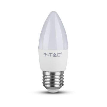 V-TAC VT-1821 Led candle bulb 4.5W E27 lamp cold white 6500K - SKU 2143441