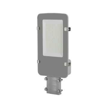 V-TAC PRO VT-50ST Street lighting led lamp 50W gray color samsung chip natural white 4000K slim IP65 - sku 215271