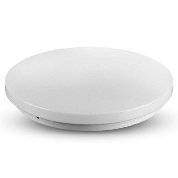 V-TAC VT-8424 24W round led ceiling light white starry sky effect color changer CCT 3in1 internal switch IP20 - sku 217606
