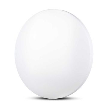 V-TAC VT-8424 24W white circular led ceiling light with color change switch 3in1 CCT round cover matt satin IP20 - sku 217607