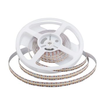 V-TAC VT-2110 LED strip 700led/m 24V SMD2110 150lm/w high brightness 5Mt light 4000K CRI&gt;95 12mm IP20 - SKU 2603
