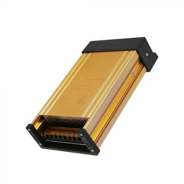 V-TAC VT-21151 SLIM metal power supply 150W 12V 12.5A IP45 with screw terminals - SKU 3231