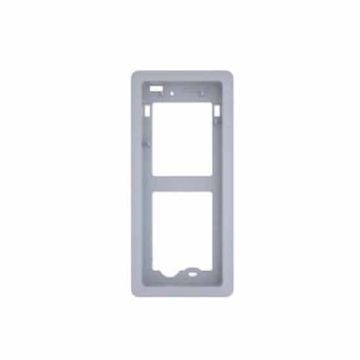 Frame for recessed installation in plastic with brushed chrome Bpt DCI