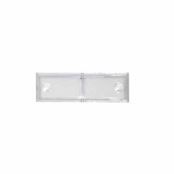 Double pushbutton transparent UV-resistant Bpt DPD