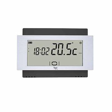 Touch screen thermostat Wall Battery Black Bpt TA/500 BK