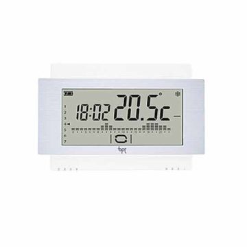 Wireless chronothermostat touch screen Battery Wall W Bpt TH/500 WH