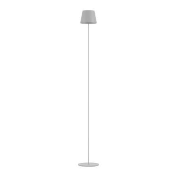 V-TAC VT-7544 Floor lamp led touch dimmable aluminum white body adjustable height 50cm-130cm USB charging - sku 7007