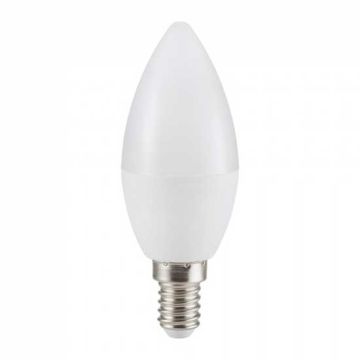 V-TAC VT-2226 5.5W LED bulb candle smd E14 CRI >95  cold white 6400K - SKU 7496