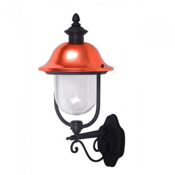 V-TAC VT-853 Garden Wall Lamp Facing Up grafite matt Black Holder E27 IP44 - sku 7532