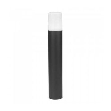 V-TAC VT-7618 ground fixing 1xGU10 800mm aluminium black cylinder IP54 - sku 7568