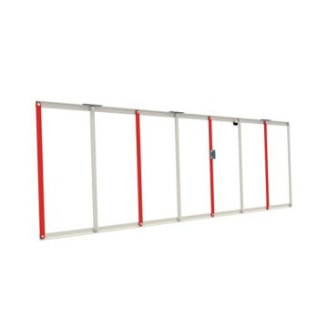 CAME 803XA-0340 Painted aluminium skirt. 1720 mm module complete with junction brackets
