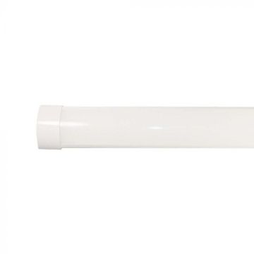 V-TAC VT-8340 prismatic led tube ceiling light 40W 120lm/W 120cm light 4000k IP20 sku 8048