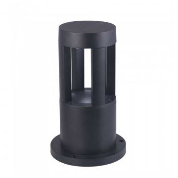 V-TAC VT-830 10W Led garden ground light lamp black body IP65 25cm warm white 3000K - SKU 8322