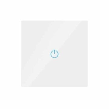 V-TAC VT-5121 touch switch 1-button 2 way white recessed body - sku 8360