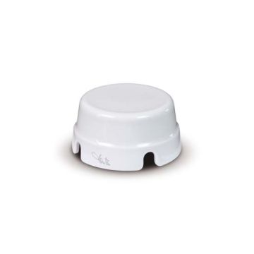 Junction box Ø100mm without screw white color Fanton 84034